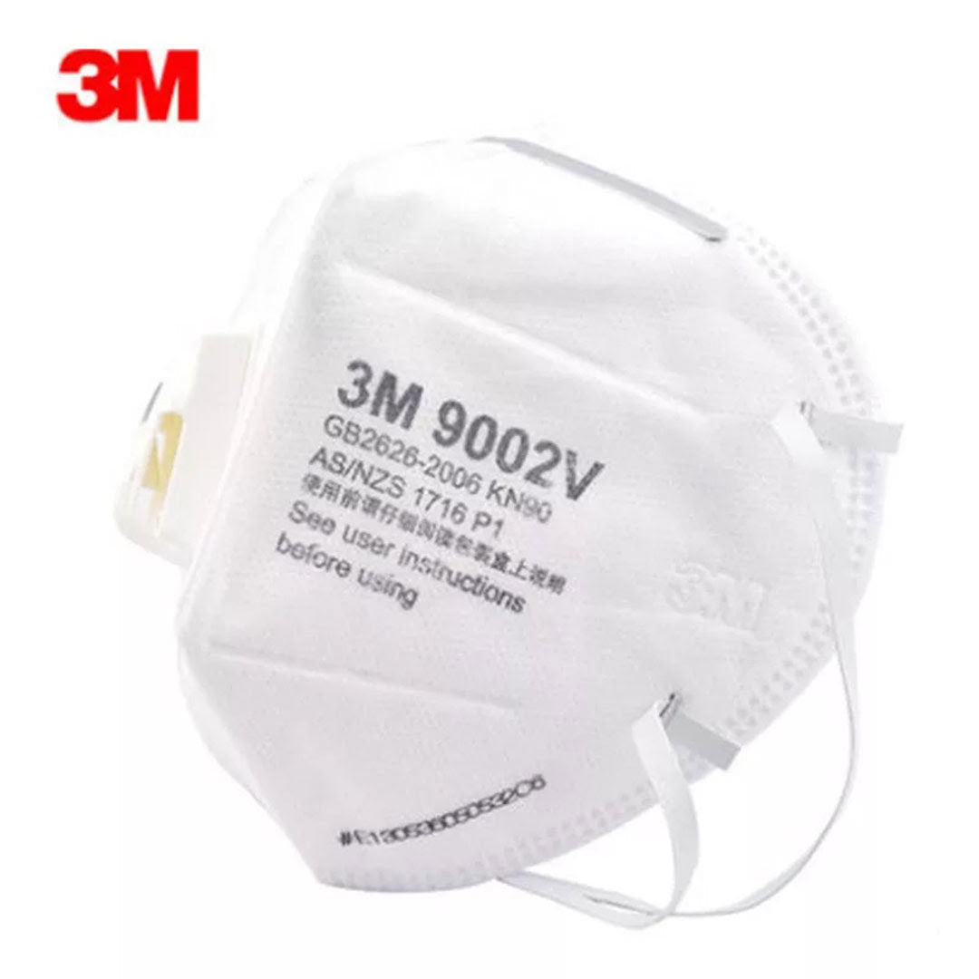 3M 9002V Mask KN90 With Valve Headband