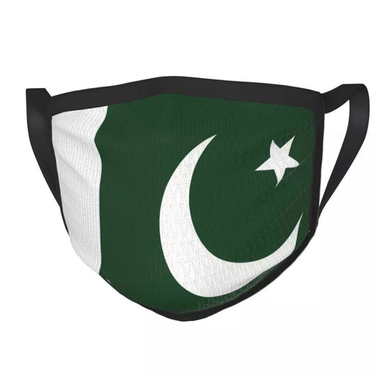 Pakistan Flag Washable Mask