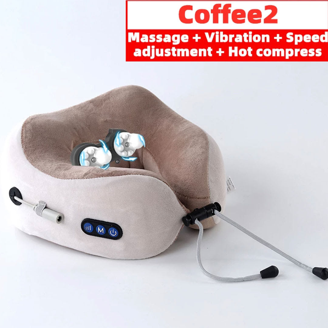 Car Neck Pillow Electric Massage