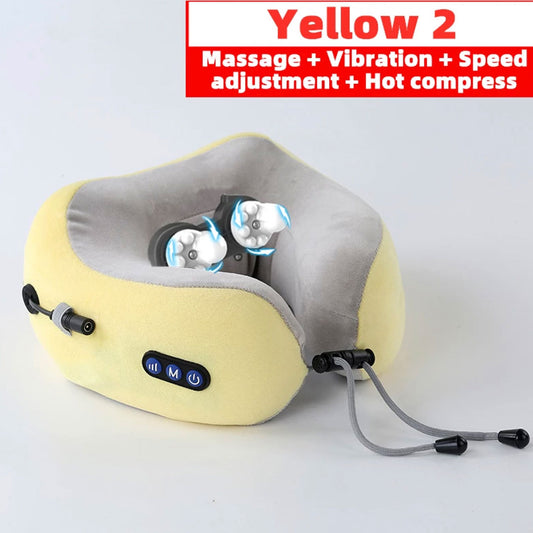 Car Neck Pillow Electric Massage