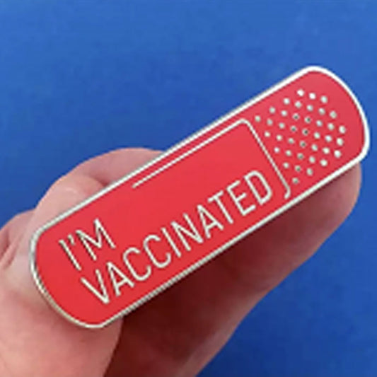 I'm Vaccinated Pin
