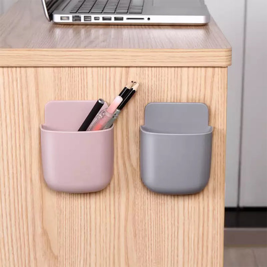 Desktop Plastic Pen And Phone Holder