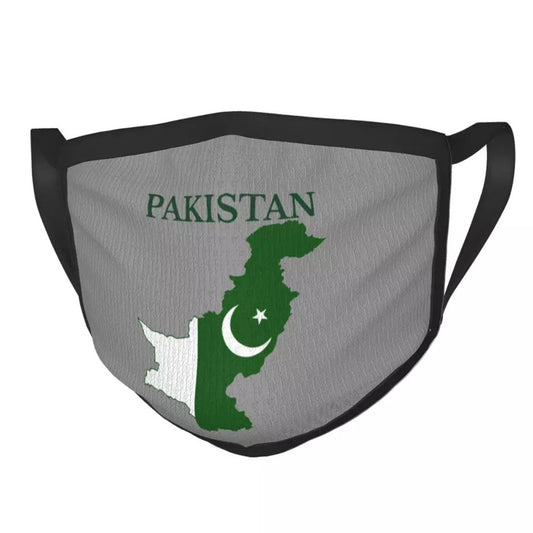 Pakistan Flag Washable Mask