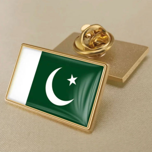 Pakistan square pin