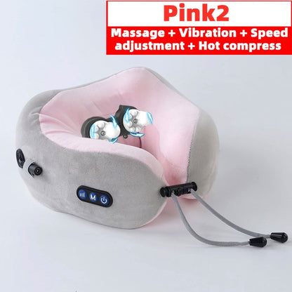 Car Neck Pillow Electric Massage